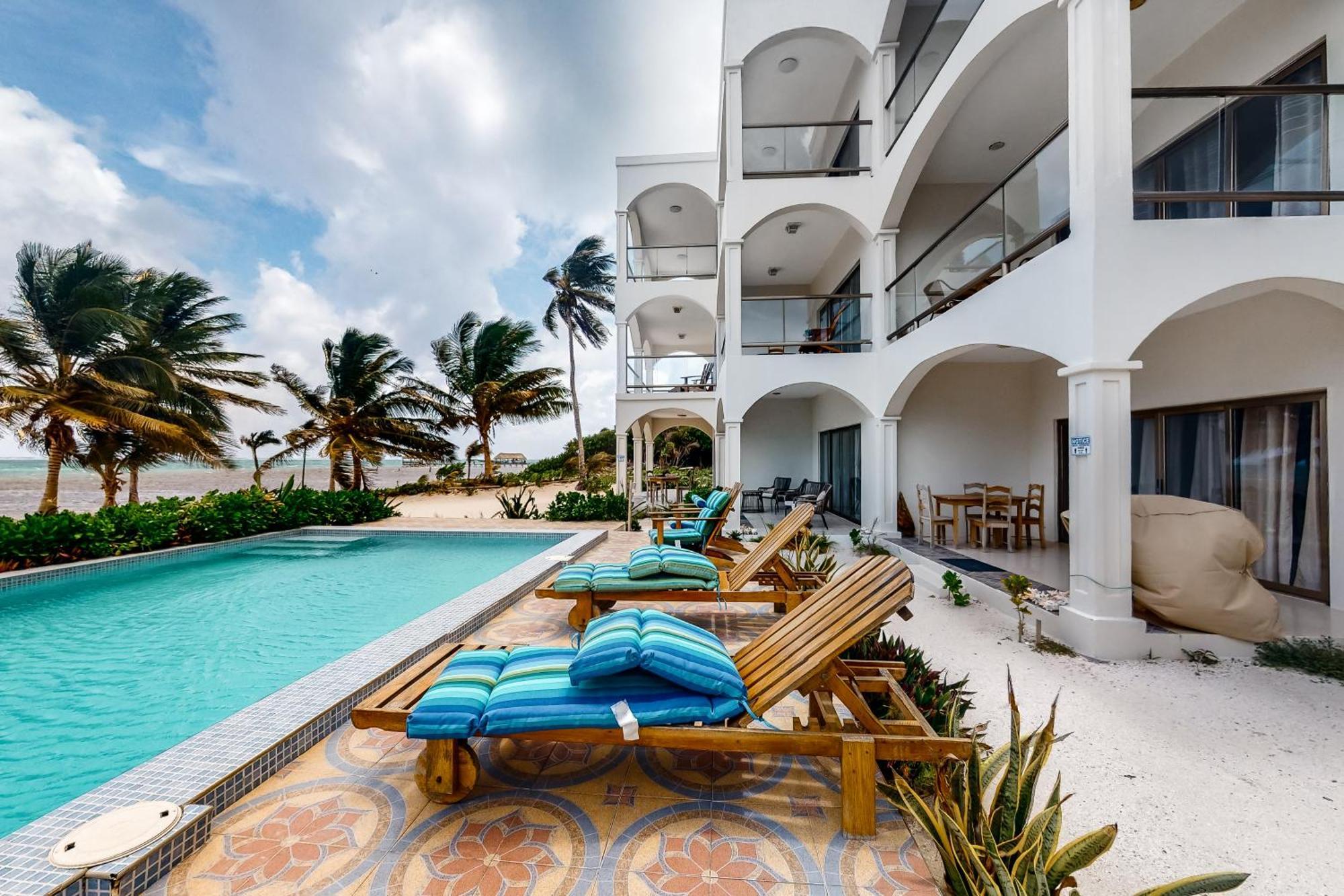 Blue Water Beach Villas Сан-Педро Номер фото